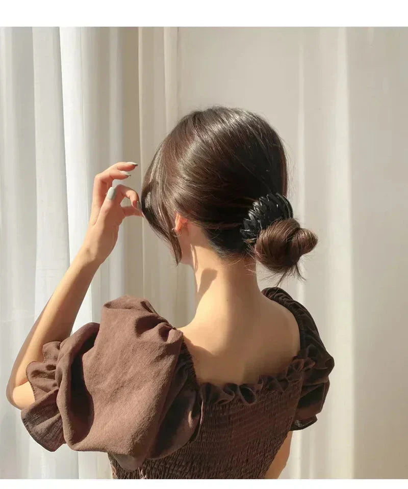 Bird Nest Shaped Ponytail Hair Clip โ Magic Lazy Braider Hairpin for Women